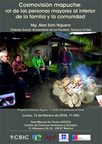 Conferencia "Cosmovisión mapuche: rol de las personas mayores al interior de la familia y la comunidad"