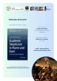 Discusión en torno al libro "Academic Skepticism in Hume and Kant", de Catalina González Quintero