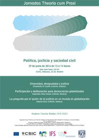 Jornadas Theoria cum Praxi: "Política, justicia y sociedad civil"