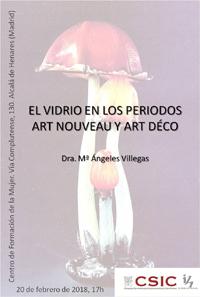 Conferencia: "El vidrio en los periodos Art Nouveau y Art Déco"