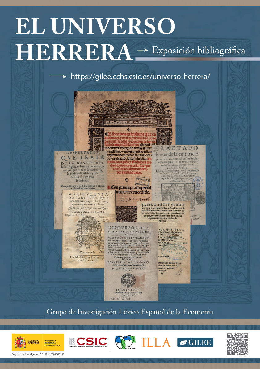 El Universo Herrera: una exposición virtual comisariada por el grupo de investigación Léxico Español de la Economía