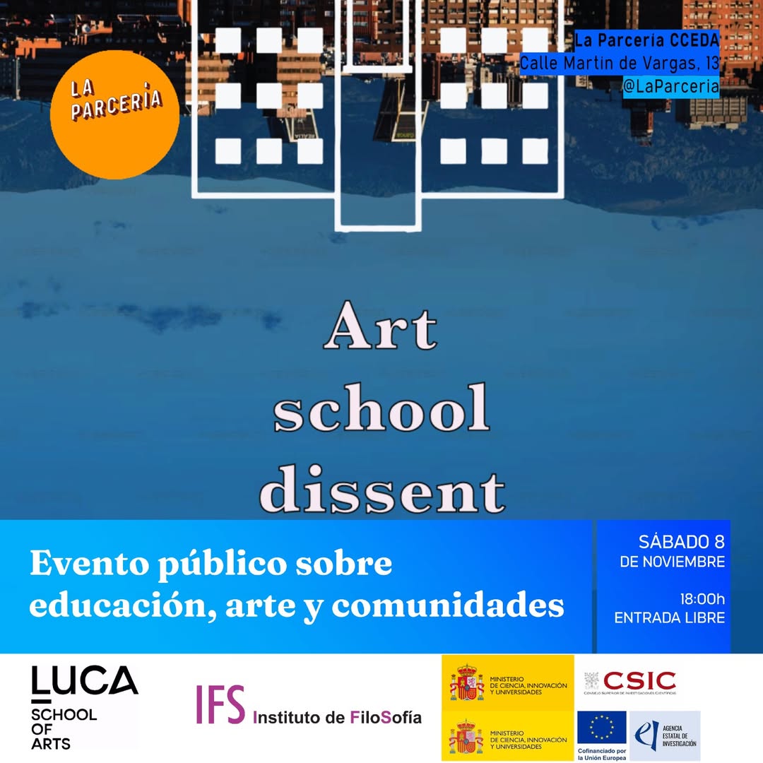 Arte, educación y disidencia: el Instituto de Filosofía presenta “Art School Dissent”