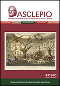 "Asclepio. Revista de Historia de la Medicina y de la Ciencia" publica el Vol. 71, Nº 2 de 2019 Portada de la revista