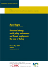 Seminarios CIP: “Structural change, social policy environment and female employment: The case of Turkey”