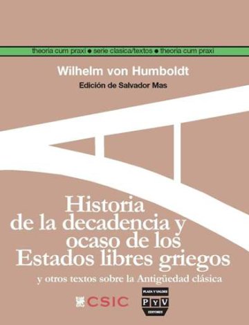 Títulos de la colección "Theoria cum Praxi. Serie Clásica" dirigida por Roberto R. Aramayo, Txetxu Ausín y Concha Roldán (IFS) Títulos de la colección "Theoria cum Praxi. Serie Clásica" dirigida por Roberto R. Aramayo, Txetxu Ausín y Concha Roldán (IFS)