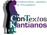 Aparece el número 2 (2015) de la revista "Con-Textos Kantianos" Portada de la revista