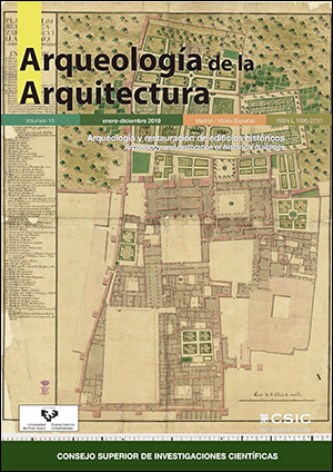 La revista "Arqueología de la Arquitectura" publica el nº 16 de 2019 Portada de la revista