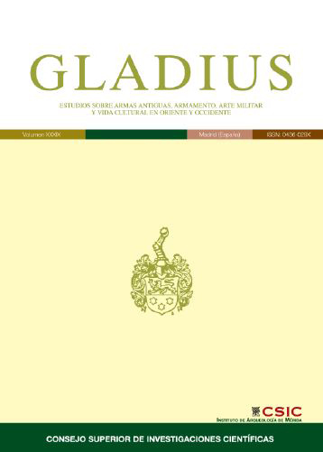 La revista "Gladius" acaba de publicar el Vol. 36 de 2016 Portada de la revista