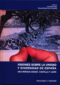 Luis Díaz González de Viana (ILLA) coordinador y autor del libro "Visiones sobre la unidad y diversidad de España. Una mirada desde Castilla y León" Portada del libro