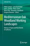 Los investigadores del IPP Pablo Campos, José Luis Oviedo y Alejandro Caparrós, coeditores y coautores del libro "Mediterranean Oak Woodland Working Landscapes"