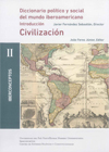 Consuelo Naranjo Orovio (IH) publica "Civilización", Vol. I del Tomo II del "Diccionario político y social del mundo iberoamericano. Conceptos políticos fundamentales, 1770-1870" Portada del libro
