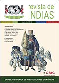 Publicado el Vol 76, nº 268 de 2016 de la "Revista de Indias" Portada de la revista