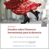 Emilio J. Gallardo Saborido (EEHA/IH) codirige la micropresencial "Estudios sobre Flamenco: herramientas para la docencia"
