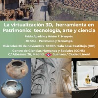 La virtualización 3D, herramienta en Patrimonio: tecnología, arte y ciencia