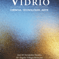Mª Ángeles Villegas Broncano (IH) coautora del libro "A través del vidrio. Ciencia. Tecnología. Arte" Portada del libro