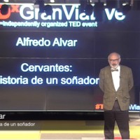 Alfredo Alvar (IH) participa en TEDxGranVía con una charla sobre Cervantes Alfredo Alvar (IH) participa en TEDxGranVía con una charla sobre Cervantes
