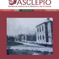 Disponible el Vol 69, No 2 de 2017 de la revista "Asclepio" Portada de la revista