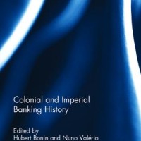Inés Roldán (IH) coautora del libro "Colonial and Imperial Banking History" Cubierta del libro