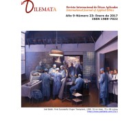 Se publica en la web el número 23 de la revista DILEMATA Revista Internacional de Éticas Aplicadas Portada de la revista