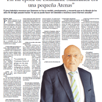 Entrevista a Francisco Rodríguez Adrados, en 'La Gaceta' Entrevista a Francisco Rodríguez Adrados, en 'La Gaceta'