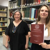 En la imagen Helena Rodríguez Somolinos y Gréta Kádas