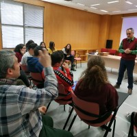 "La visita ha sido de diez, seguro que repetimos", David Ruiz, profesor del Bachillerato de Excelencia IES Alonso de Berruguete (Palencia) que ha visitado el CCHS con sus alumnos "La visita ha sido de diez, seguro que repetimos", David Ruiz, profesor del Bachillerato de Excelencia IES Alonso de Berruguete (Palencia) que ha visitado el CCHS con sus alumnos