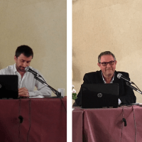 Pablo Toribio y José Manuel Cañas, investigadores del ILC, intervienen en el coloquio internacional 'La Vulgate au XVIe siècle' Pablo Toribio y José Manuel Cañas, investigadores del ILC, intervienen en el coloquio internacional 'La Vulgate au XVIe siècle'