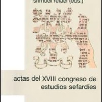 Publicado el número 17 de la serie 'Publicaciones de Estudios Sefardíes' Portada del libro