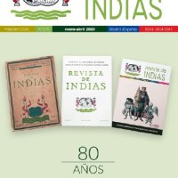La "Revista de Indias" publica el Vol 80, nº 280 de 2020 Portada de la revista