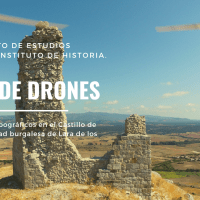 Vuelo de drones sobre el Castillo de Lara Vuelo de drones sobre el Castillo de Lara