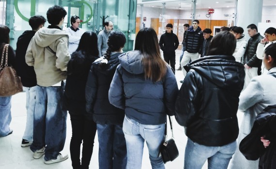 Alumnado del IES Margarita Salas de Majadahonda visitan la BTNT y el ILC como parte de una actividad académica coordinada por Sarali Gintsburg (ILC)