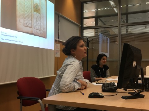 Dagmar Riedel y su proyecto Making Books Talk: The Material Evidence of Manuscripts of the Kitab al-Shifa by Qadi Iyad (d.1149) for the Reception of an Andalusian Biography of the Prophet between 1100 and 1900 (MASHQI)