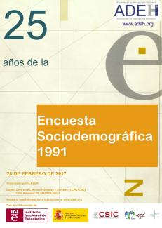 Congreso: "25 Años de la Encuesta Sociodemográfica 1991"
