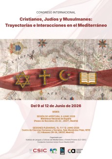 Congreso Internacional: "Cristianos, Judíos y Musulmanes: Trayectorias e Interacciones en el Mediterráneo"