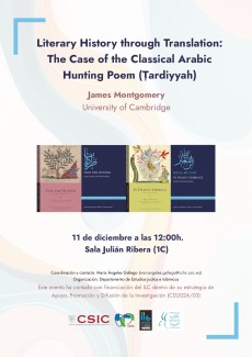 Literary History through Translation: The Case of the Classical Arabic Hunting Poem (Ṭardiyyah) Literary History through Translation: The Case of the Classical Arabic Hunting Poem (Ṭardiyyah)