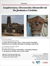 Cartel del seminario Seminario "Arquitectura y Decoración altomedieval. De Jordania a Córdoba"