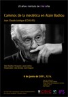 Seminario: "Caminos de la inestética en Alain Badiou"