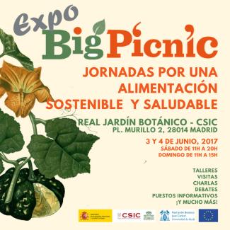 Jornadas "Por una alimentación sostenible y saludable, Expo Big Picnic"