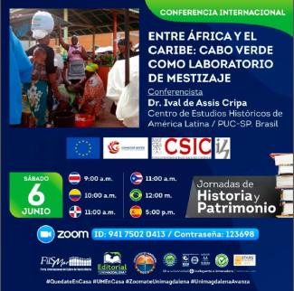 Jornadas de Historia y Patrimonio: "Entre África y El Caribe: Cabo Verde como laboratorio de mestizaje"