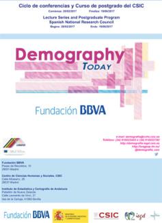 Programación del Ciclo de conferencias y curso de posgrado "Demography Today"