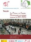 Cartel del taller-X Semana de la Ciencia 2010 X Semana de la Ciencia 2010: Taller "La Pluma y la Espada. Demostración de combate histórico (s. XIII - XVII)"