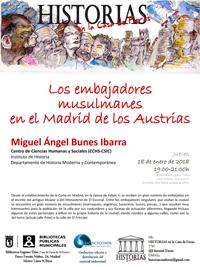 Conferencia "Los embajadores musulmanes en el Madrid de los Austrias"