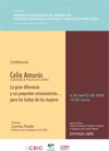 Conferencia: "La gran diferencia y sus pequeñas consecuencias… para las luchas de las mujeres"