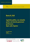 Seminario CIP: "Legislative Politics, non-statewide parties anda minority government performance: Spain under Zapatero"