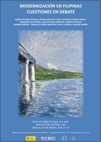 Coloquio "Modernización en Filipinas cuestiones en debate"