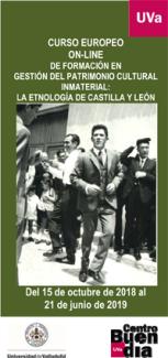 Curso europeo online de formación en gestión del patrimonio cultural inmaterial: La etnología de Castilla y León. 6ª edición