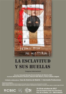 Cartel del congreso Congreso Internacional: "Esclavitud y sus huellas"