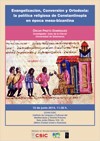 Conferencia-Seminario: "Evangelización, Conversión y Ortodoxia: la política religiosa de Constantinopla en época meso-bizantina"