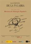 Exposición "La ciencia de la palabra. Cien años de la Revista de Filología Española"
