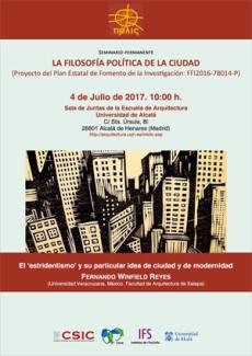 Seminario Permanente: "La Filosofía Política de la Ciudad"